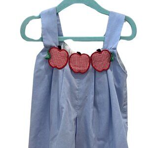 Smocked Threads Apple Dress - Size 5